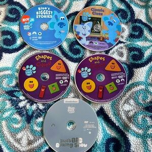 DVDs blues clues